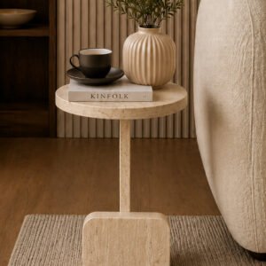 Luma Stone Side Table