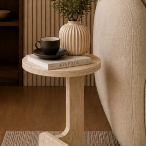 Luma Stone Side Table